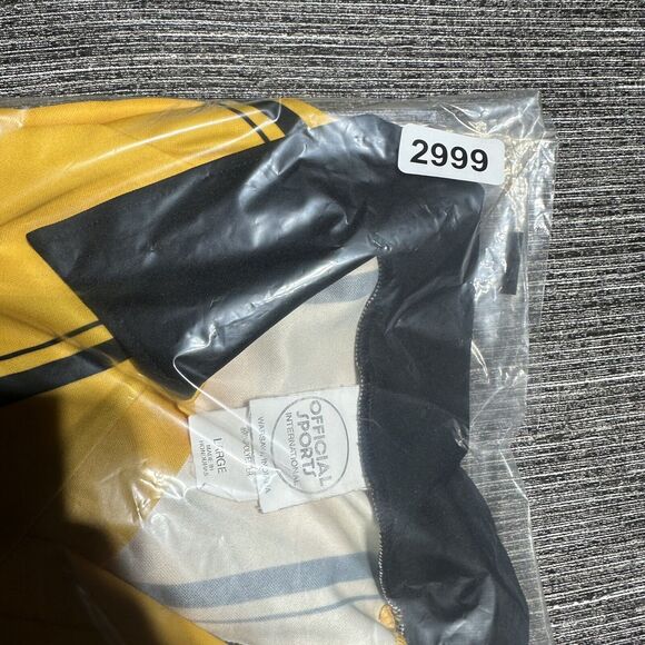 U.S. Soccer Federation Jersey Referee Shirt Men's L Yellow 2015 Short Sleeve - Picture 10 of 10